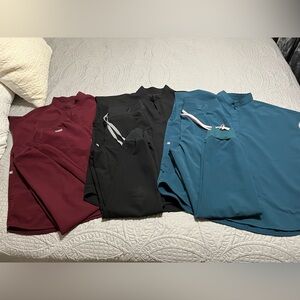 Figs Scrubs - Burgundy only